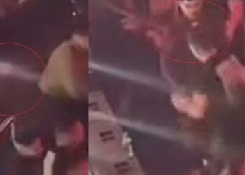 VIDEO/ Sherr në koncertin e Noizyt në Zvicër, reperi bie përtokë