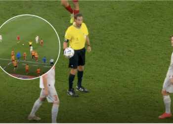 VIDEO/ Granit Xhakën nuk e mbajnë nervat, përplaset verbalisht me lojtarët e Serbisë