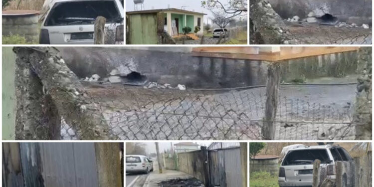 FOTO/ Tritoli shpoi murin! Flet polici që i vendosën eksploziv në shtëpi