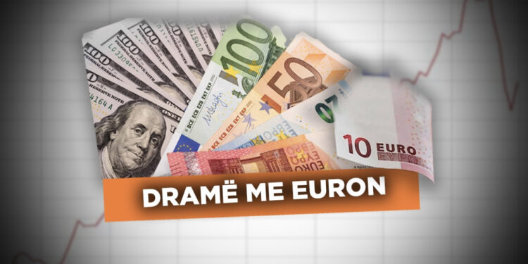 Dramë me euron në treg, me sa po këmbehet tani