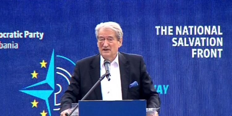 Berisha: Mesazhi im për liderët e BE është ky, në Shqipërinë e vërtetë, në pushtet është mafia