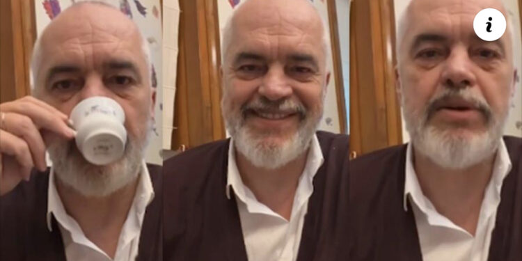 SKANDALI/ Videomesazhi: Detaji që tradhton ‘gripin’ publik të Ramës, kapet me “presh” në dorë