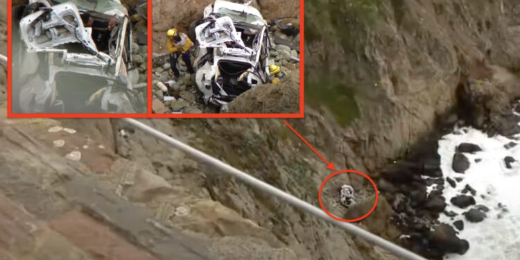 Burri hedh qëllimisht makinën me gruan dhe fëmijët 75 metra në greminë, mrekullisht mbijetuan të gjithë