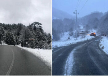 Dëbora mbulon rrugët, ARRSH apel drejtuesve të mjeteve: Pajisuni me goma dimërore dhe zinxhirë!