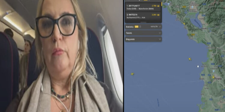 Moti i keq “paralizon” fluturimet, avioni qëndron 2 orë mbi Adriatik, gazetarja shqiptare rrëfen tmerrin nga bordi