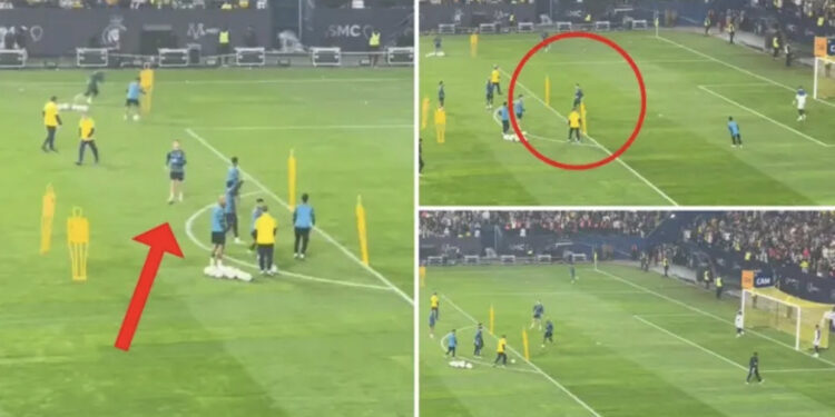 VIDEO/ Në stërvitjen e Al-Nasr, Ronaldo tregoi se çfarë ishte në gjendje të bënte