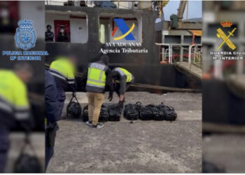 VIDEO/ 4.5 ton kokainë! Momenti i arrestimit të shqiptarëve brenda në anije