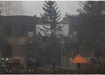 VIDEO/ Rrëzohet helikopteri, vdes tragjikisht ministri i Brendshëm ukrainas dhe 15 anëtarë të ekuipazhit