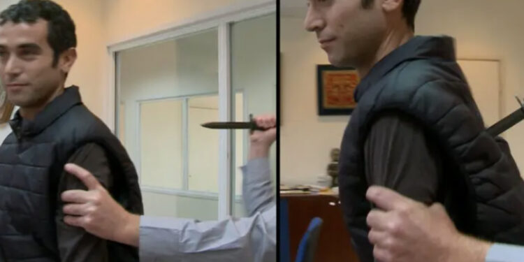 Gazetari teston jelekun anti-thikë, merr plagë në kurriz