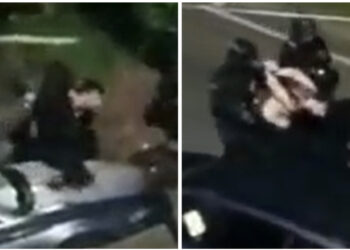 VIDEO/ Gjysmë i zhveshur, momenti kur policia angleze arreston shqiptarin që mbante të lidhur dhe torturonte dy bashkëkombasit e tij