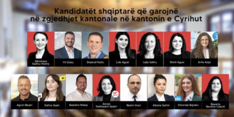 Në shkurt mbahen zgjedhjet, kush janë 17 shqiptarët që garojnë për Parlamentin e Kantonit të Cyrihut