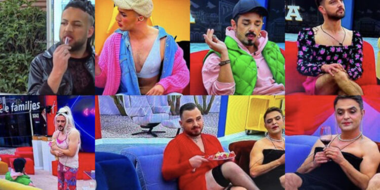 Djemtë e Big Brother Vip vishen si vajzat e shtëpisë dhe duhet t’i imitojnë ato