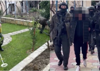 VIDEO/ Kërkime me detektor në oborr! Çfarë gjeti RENEA në vilën e të fortëve të Durrësit?