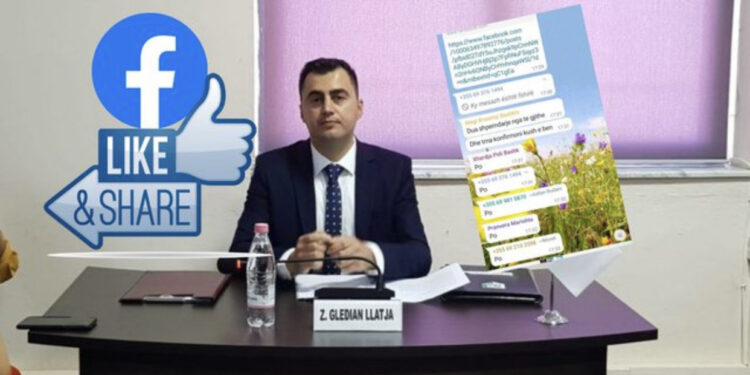 FOTO/ “Dua shpërndarje nga të gjithë, ma konfirmoni”/ Kryebashkiaku i PS detyron punonjësit t’i bëjnë “share” postimet në FB