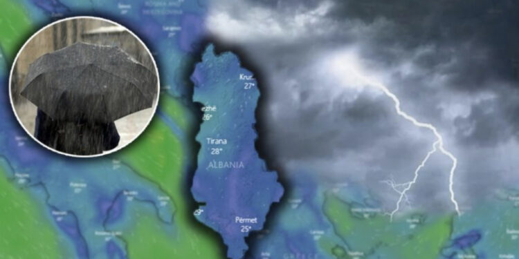 MOTI SOT: Vranësira dhe reshje shiu, ulen lehtë temperaturat!