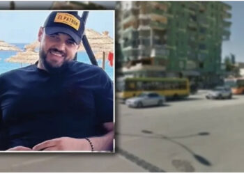 FOTO/ Djali i drejtorit, ky është polici që u kap me drogë dhe shau kolegët