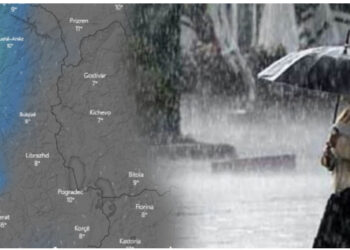 Pas tërmetit po vjen stuhia! (HARTA-LIVE)