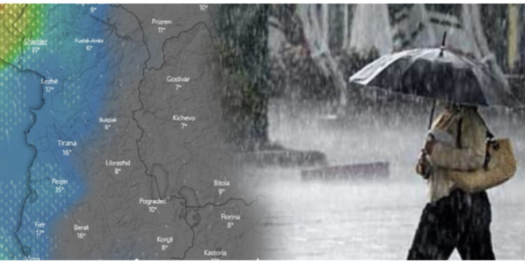 Pas tërmetit po vjen stuhia! (HARTA-LIVE)