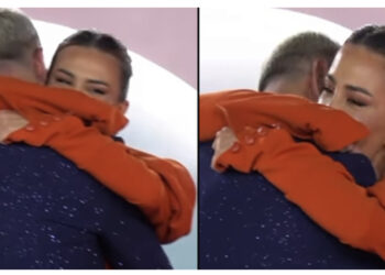 VIDEO/ Moment romantik në BBVA/ Luizi i këndon Kiarës, ajo i dhuron puthjen e premtuar