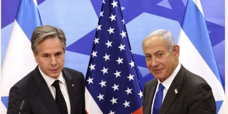 Blinken takon udhëheqësit izraelitë dhe palestinezë, përsërit përkrahjen për zgjidhjen me dy shtete