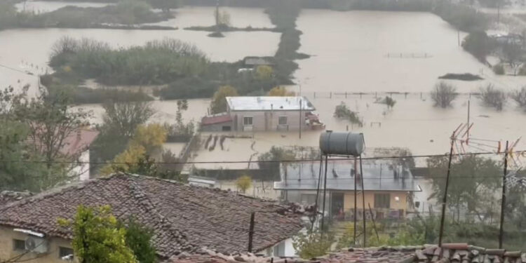 Moti i keq në Shkodër: 1400 hektarë nën ujë