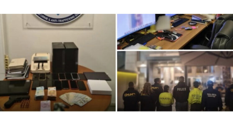 Shkatërrohet grupi kriminal i prostitucionit në Greqi, mes të arrestuarve 6 shqiptarë