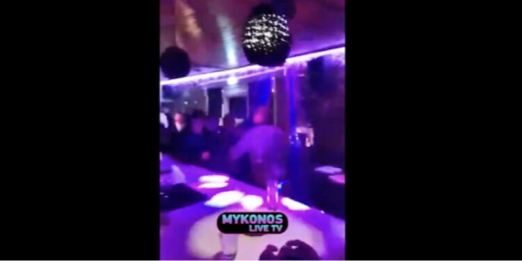 Vrasja në Mykonos/ Del VIDEO kur autori dhe shqiptari u konfliktuan në të njëjtin lokal pak ditë para ngjarjes