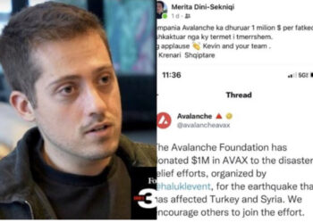 TËRMETI TRAGJIK/ Shqiptari nga Shkodra dhuron 1 milion dollarë për të prekurit në Turqi