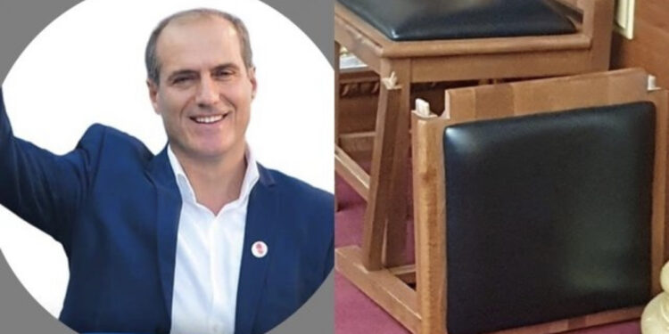 Incident në Parlament, deputetit të PD i thyhet karrigia