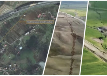 VIDEO/ Çarja e frikshme, shiko cfarë i ka bërë tërmeti tokës në Turqi