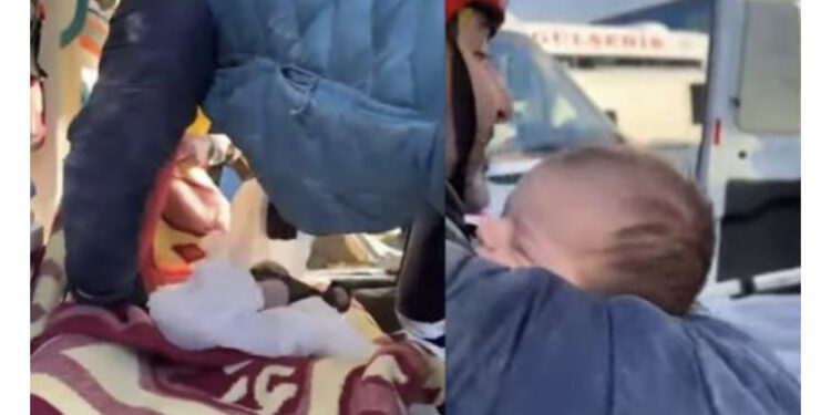 VIDEO/ Kur je luftarak që në nisje të jetës/ Nxirret i gjallë pas 29 orësh nga rrënojat fëmija 2 muajsh (Pamjet që thyejnë rrjetin)