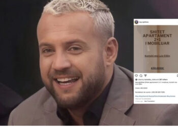 FOTO/ Ky njoftim po bën namin/ “Shitet apartamenti, komshi me Luiz Ejllin”, njoftimi epik në rrjet