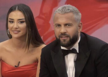 FOTO/ Mbrëmë nuk u pa, por në veshjen e Kiarës kishte një dedikim special për Luizin