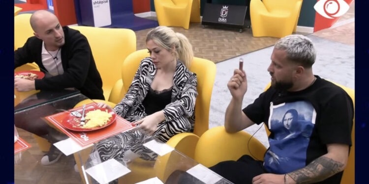 VIDEO/ Shpërthen debati Kristi-Luiz: Rri urtë na respekto!/ Luizi: Je frikacak apo lepur?