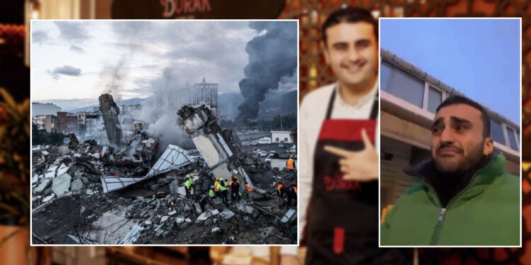 VIDEO/ Kuzhinieri i famshëm CZN Burak me lot në sy, siguron ndihmë ushqimore për zonat e prekura nga tërmeti: Kemi mbushur kamionët