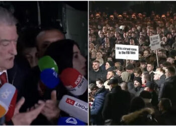 LIVE-Berisha: Protestuesit gati të futen në parlament në grevë urie