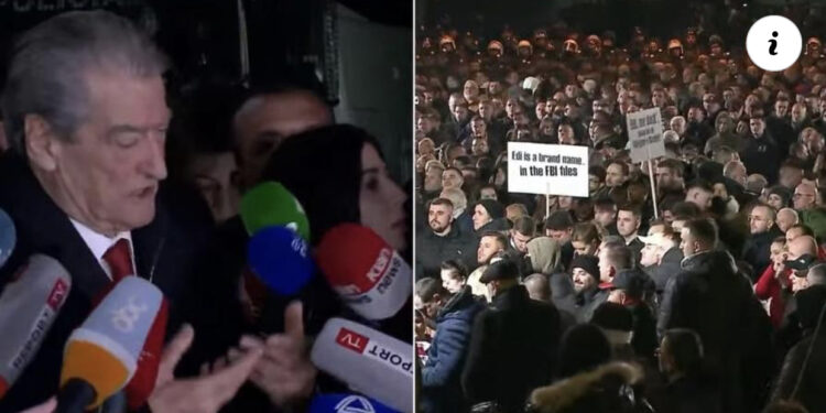 LIVE-Berisha: Protestuesit gati të futen në parlament në grevë urie