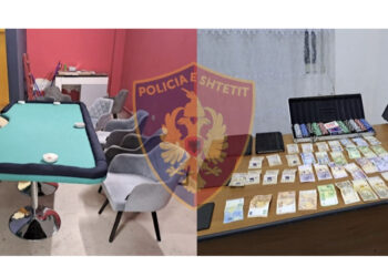 Policia arreston “lojtarin” në Kuçovë, i sekuestrohen lekët e kumarit