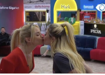 VIDEO/ “Plas” keq Shën Valentini në Big Brother VIP, dy vajzat puthen në buzë