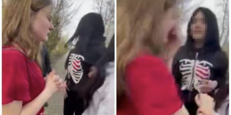 VIDEO/ KUJDES! PAMJE TË RËNDA/ 13-vjeçarja dhunohet në mënyrë barbare nga bashkëmoshatarët, i djegin dhe flokët