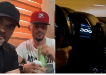 VIDEO: Aleks Visha dhe Kleviol Ahmeti me shpejtësi skëterrë, 300 km/orë në tunelin e Kalimashit