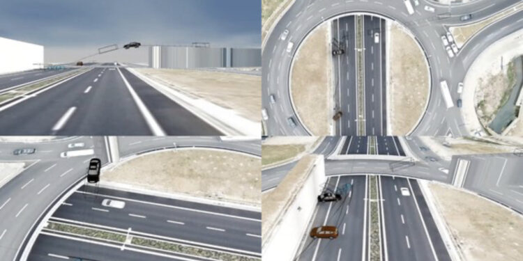 VIDEO/ Rindërtohet në 3D skena e aksidentit me 3 viktima në Tiranë, si “fluturoi” Audi nga mbikalimi