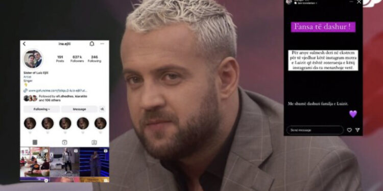 FOTO/ Sulmohet Instagrami i Luizit, familjarët detyrohen t’i heqin emrin e këngëtarit/ Çfarë ndodhi
