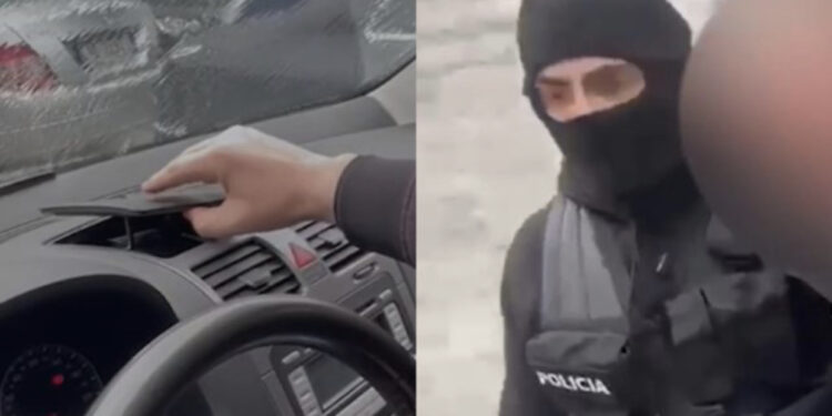 VIDEO- EMRAT/ Kokaina në kroskotin e makinës, publikohet videoja e aksionet antidrogë në Tiranë