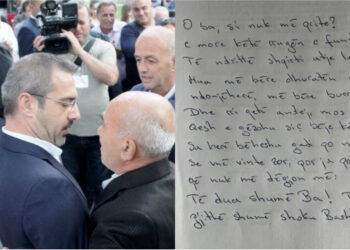 “O Ba, si nuk më prite?” Ndahet nga jeta babai i Saimir Tahirit, letra prekëse e ish-ministrit!