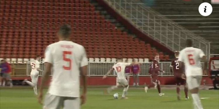 VIDEO/ Xhaka eurogol në mes të Serbisë