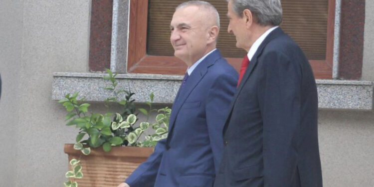 Meta, takim me Berishën në selinë blu