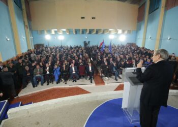 Berisha në Peqin: Koha provoi se në mbarë Shqipërinë ne kemi kandidatë më të mirë se kurrë më parë