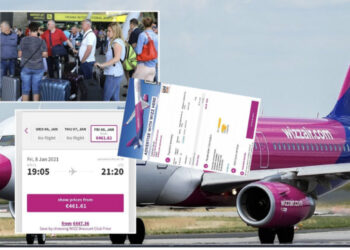 SKANDALI/ Gazetari: Kabina e avionit ‘Wizzair’ u mbush me tym, qëndroi 1 orë mbi Shkodër