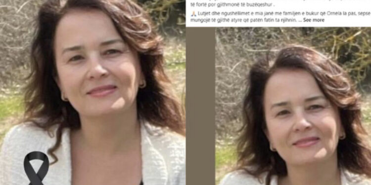 Humbi jetën pasi e zuri korrenti në dush/ Del foto e drejtoreshës, mesazhet prekëse të kolegeve